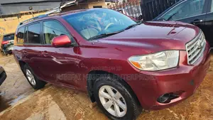 Toyota Highlander 2008 Red