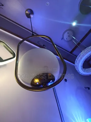 Single Pendant Light Glass Bedside Light