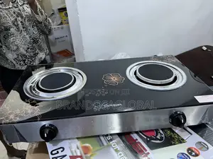 Qasa Qgc-2bg Modern Infrared Cooker Stylish Glass Dual Burners