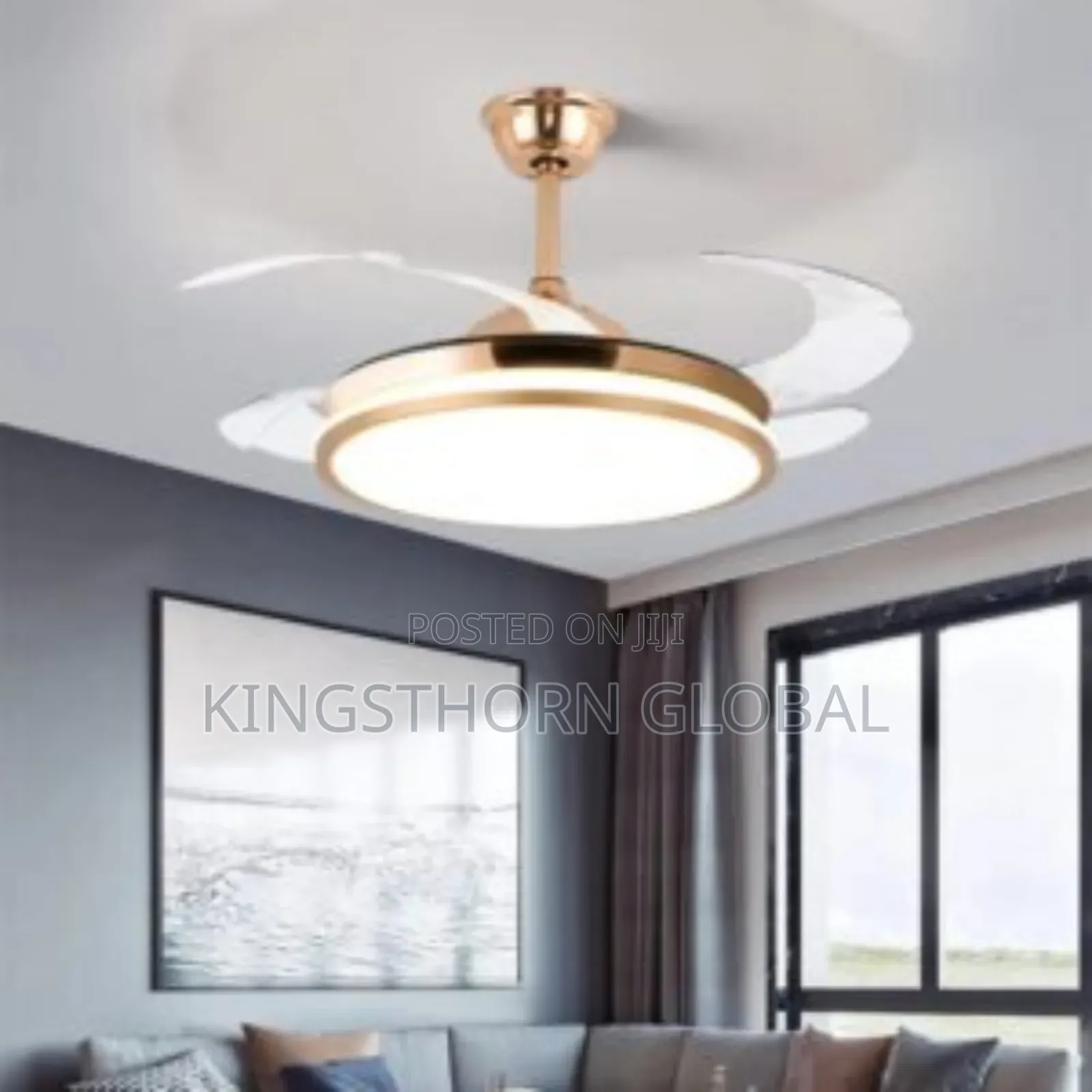 Chandelier With Fan