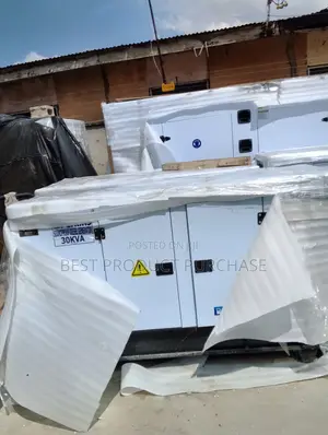 Brand New 30kva Soundproof Diesel Generator - 100% Copper Coil