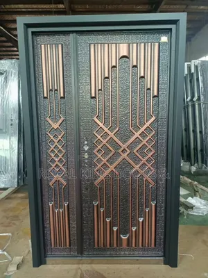German Copper Cast Security Entrance 4ft Doors