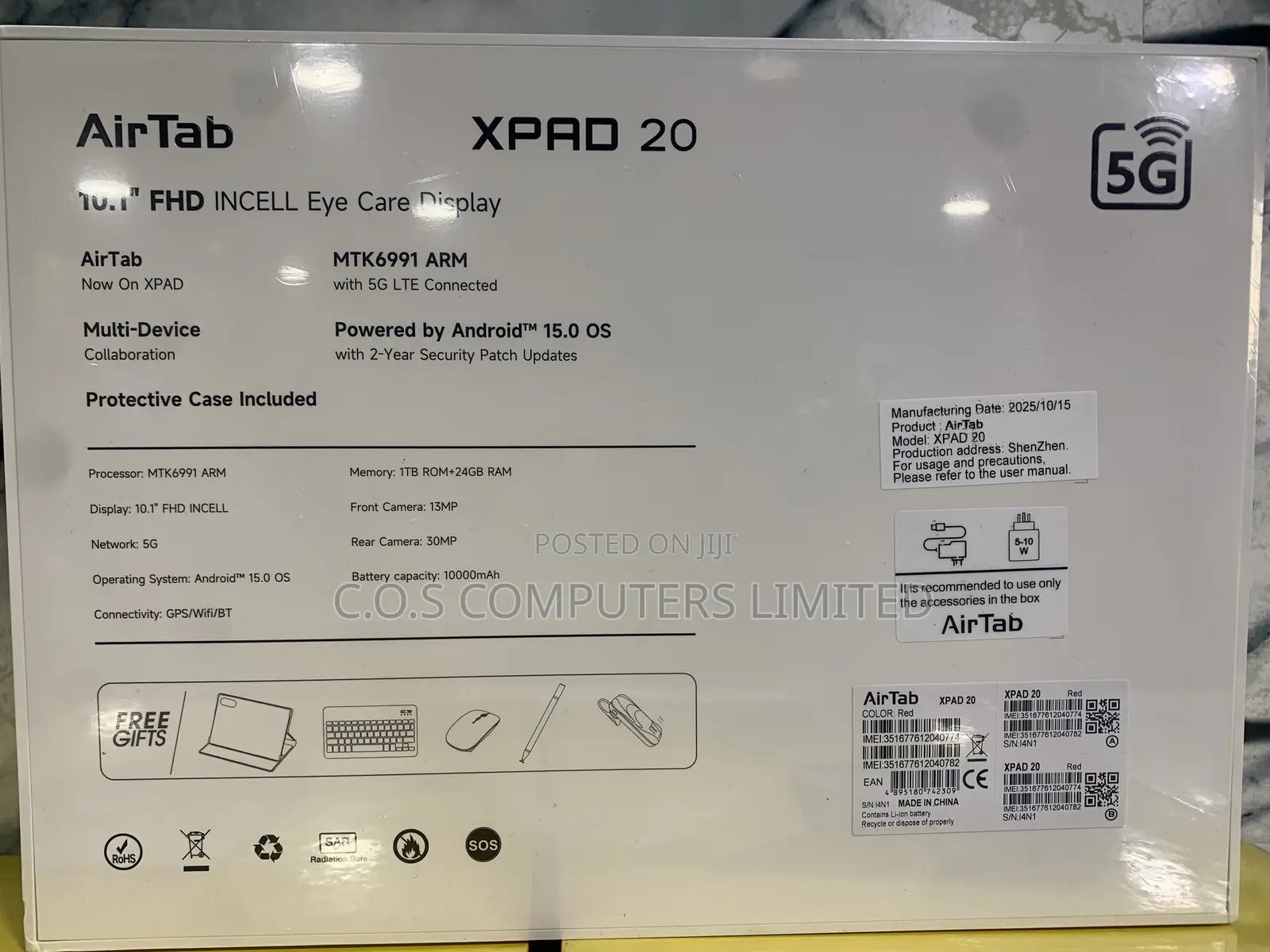 New AirTab Pro 5G 1 TB