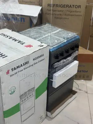 Four-Burner Tamashi Gas Cooker Unit Model > Ng5540g