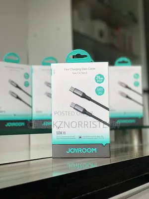 60w Pd Joyroom Fast Charging Data Cable Type-C to Type-C