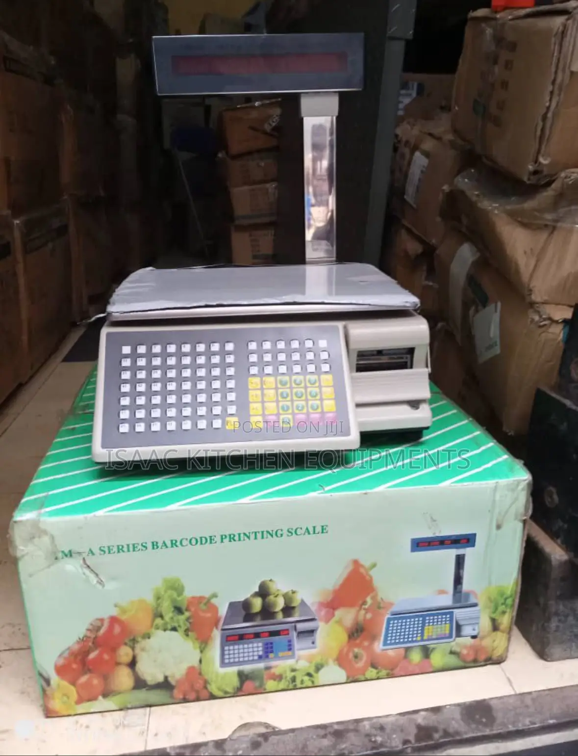 Barcode Scale With Printer