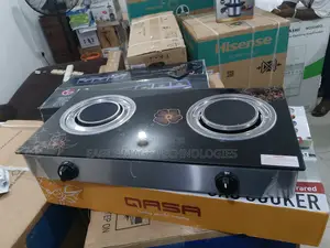 Brand New Qasa Infrared 2 Burner Glass Top Cooker – QGC-2bg