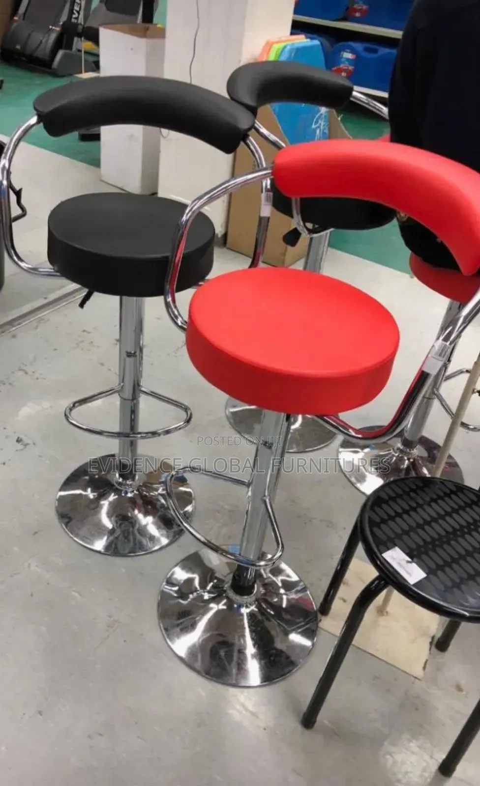 Adjustable Swivel Bar Stools