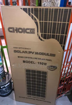 190w Choice Solar Panel