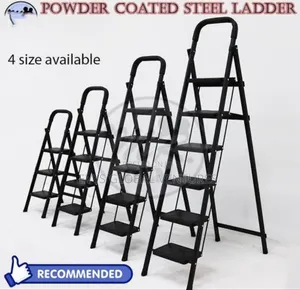 Ladder for Home Use | Sturdy Design Non-Slip Steps and Anti-Skid Feet.