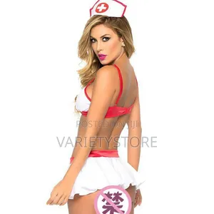 Nurse Cosplay Uniform Costume Women Sexy Lingerie