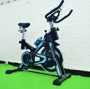 Blue Exercise Spinning Bike
