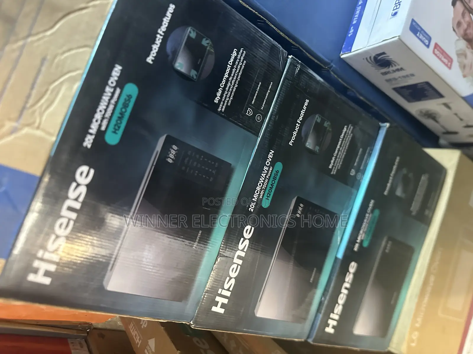 Hisense Touchpad 20 Liters Microwave