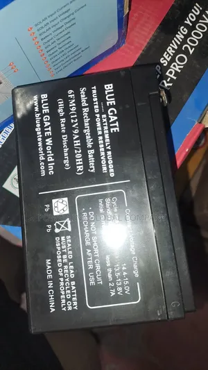 12v 9amps Battery for Rechargeable Fan/ Ups / Boom Box/ Gadgets/ Radio