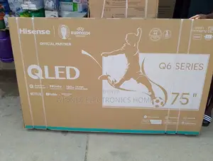 Hisense Qled 75 Inches Smart Television Q6series