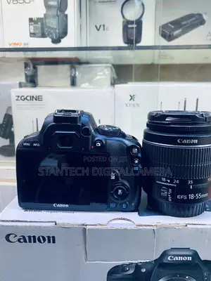Canon 100d With 18-55mm Lens