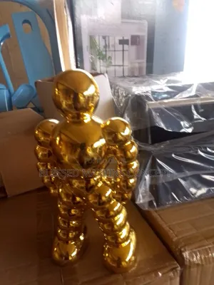 Ball Man Decorative Figurine, Which Is Human-Like Sculpture