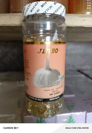Natural Garlic Oil Herbal Capsule