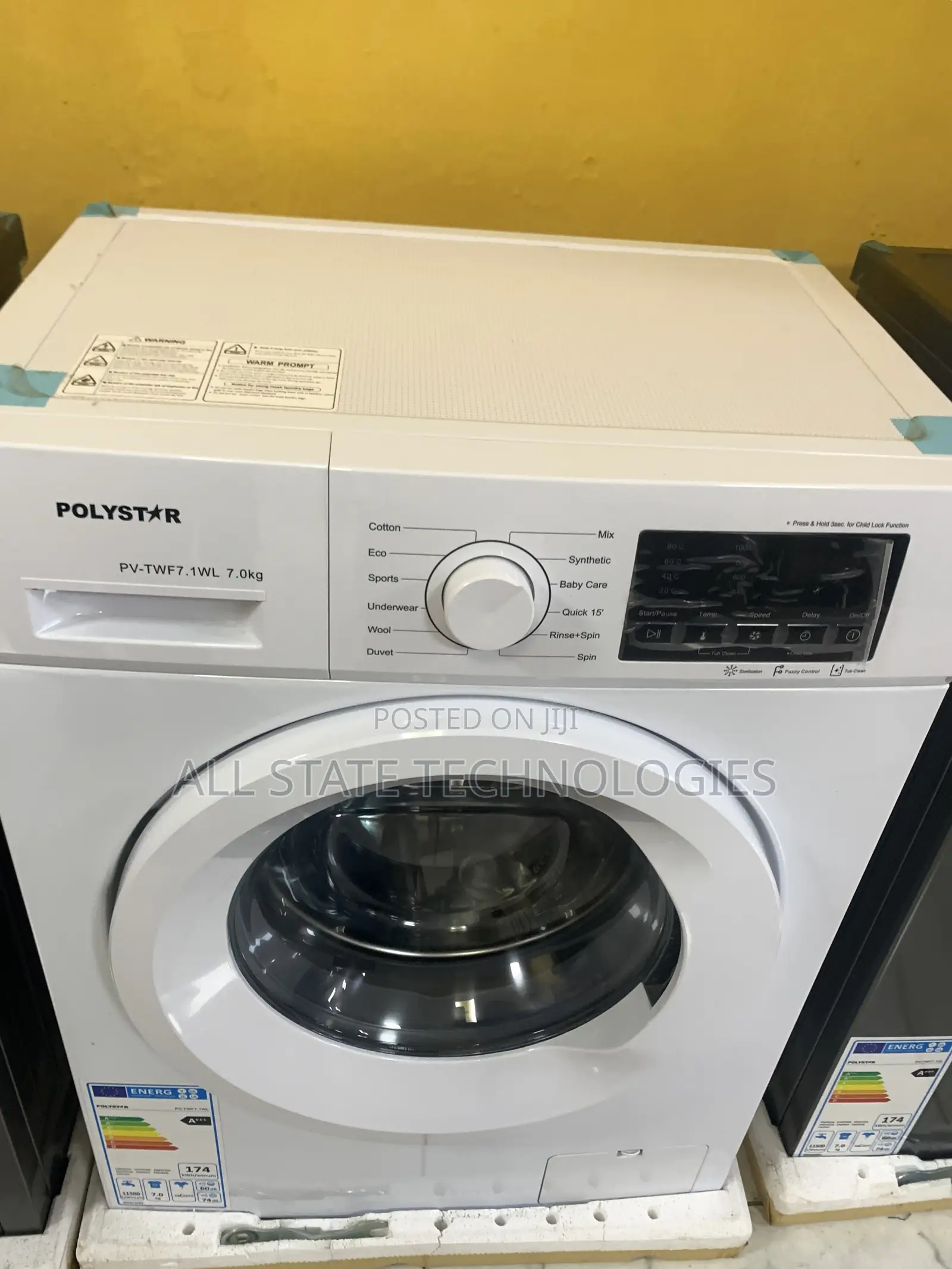 High-Performance 6kg Polystar Front Load Machine