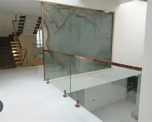 Stairs Glass Handrails and Balcony Handrails