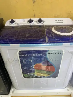 Manual Polystar Twin Tub Washing Machine 7kg Pv.Wdw