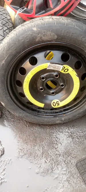 Temporary Tubeless Car Tires .Max 50 MPH (80km /H)