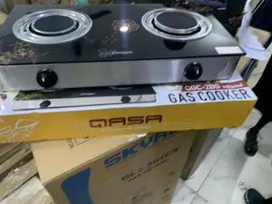Qasa QGC-2bg Infrared Gas Cooker – Double Burner Table-Top Stove