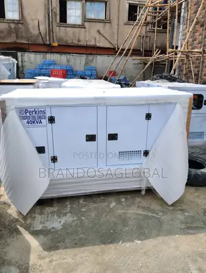Perkins Sp-40 40kva Silent Diesel Generator Home Office