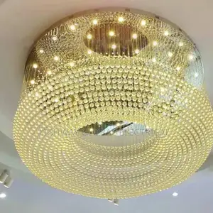 Round Rain Drop Crystal Chanderlier