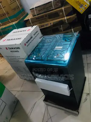 50×50 Setup Ng5540g Tamashi 4 Burner Gas Cooker