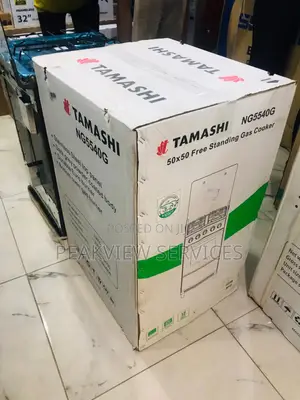 Tamashi Ng5540g Metallic 4 Burner Gas Cooker