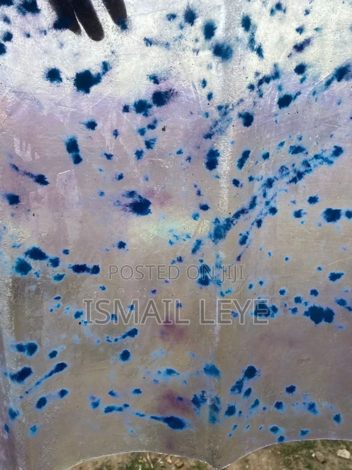 Dots Pattern Transparent Roofing Sheets
