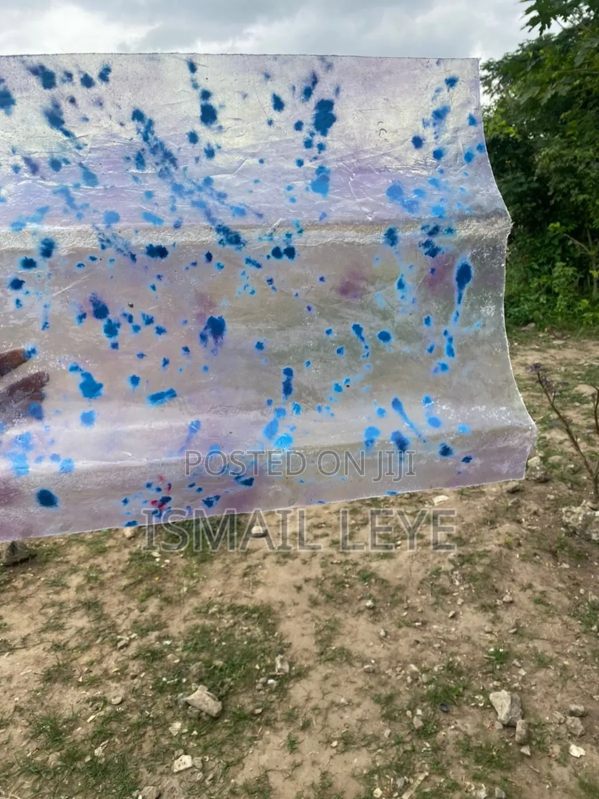 Dots Pattern Transparent Roofing Sheets