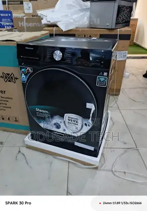 Hisense Automatic Washer Inverter–Dryer 12kg/8kg Capacity