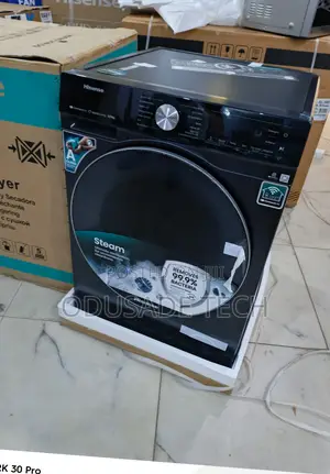 Efficient Hisense 12kg Wash 8kg Dry Laundry Machine Inverter