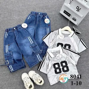 Jersey and Jean 2pcs