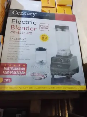 Century Electric Blender 2 in 1( 2000w)