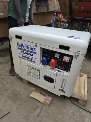 Perkins Diesel Three Phase Soundproof Gen 1years Wty 10kva 100% Copper