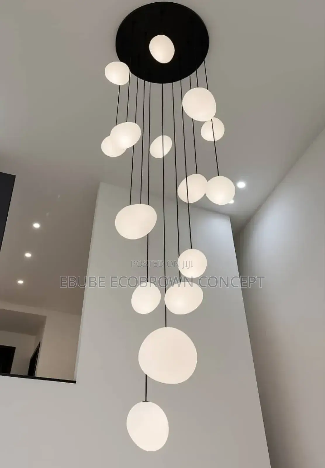 Staircase Dropping Pendant Lights