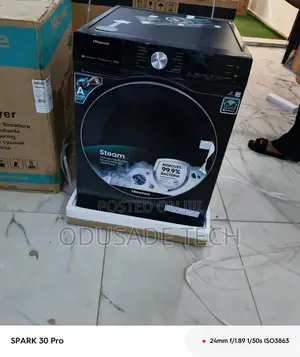 Hisense 12kg/8kg Smart Inverter Washer Dryer Unit