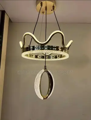 Mini Chandelier Beautiful Crown for Home Decor Led Lights