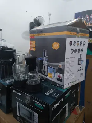 Silver Crest 5-in-1 High-Power Juice Extractor for Home Business