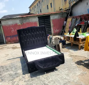 4 and Half by 6 Standard Bedframe With Foot Rest