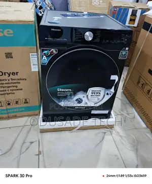 Hisense Eco-Friendly Inverter Washing Machine | 12/8kg