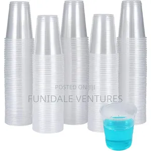 100ct Transparent Disposable Cups