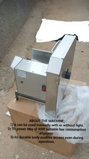 Electric and Manual Plantain Slicer