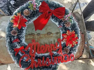 Giant Sizes Christmas Door Wreath- 25 Inches