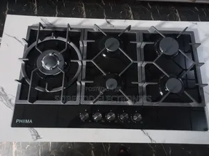 Original Phiima 5 Burner Built-in Gas Cooker Hob 60x90cm