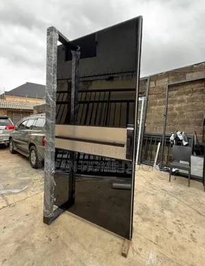 4ft By 8ft Pivot Security Door With Smart Lock (Nigerian Made)