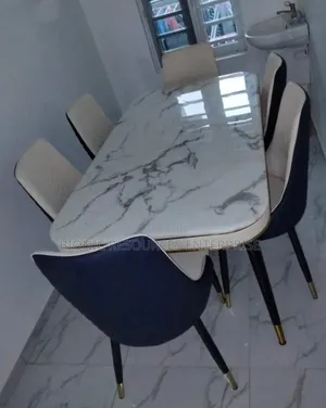 Modern Executive Dining Table Set With 6 Seaters